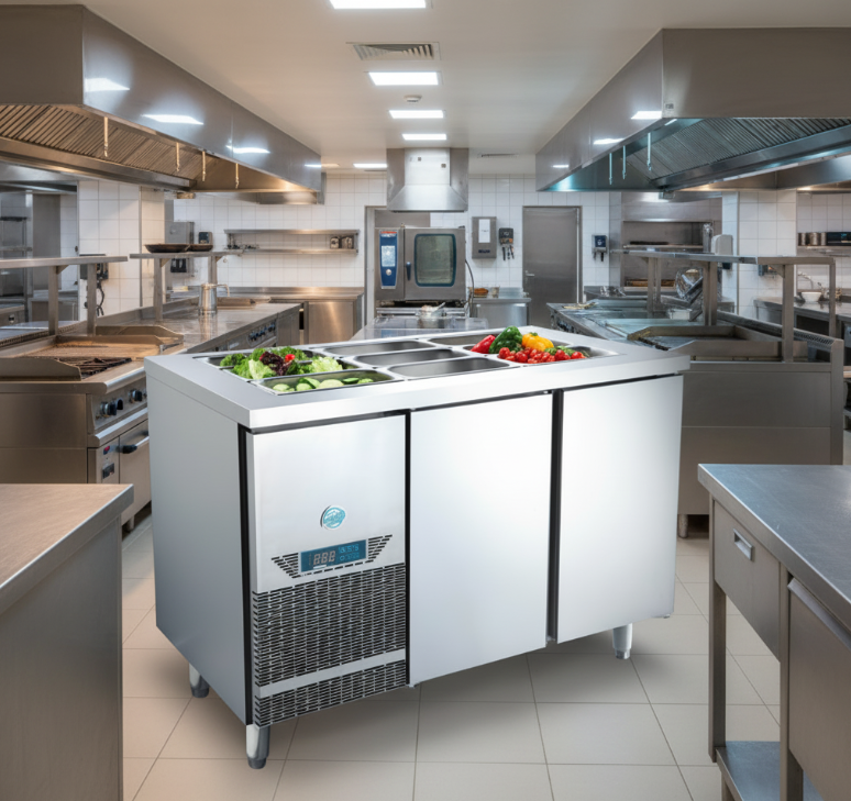 Non-GN Salad Counter Refrigerator