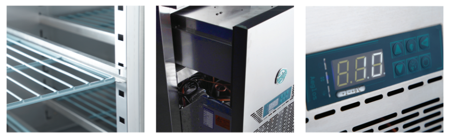 NON-GM Upright Dual Temp Refrigerator